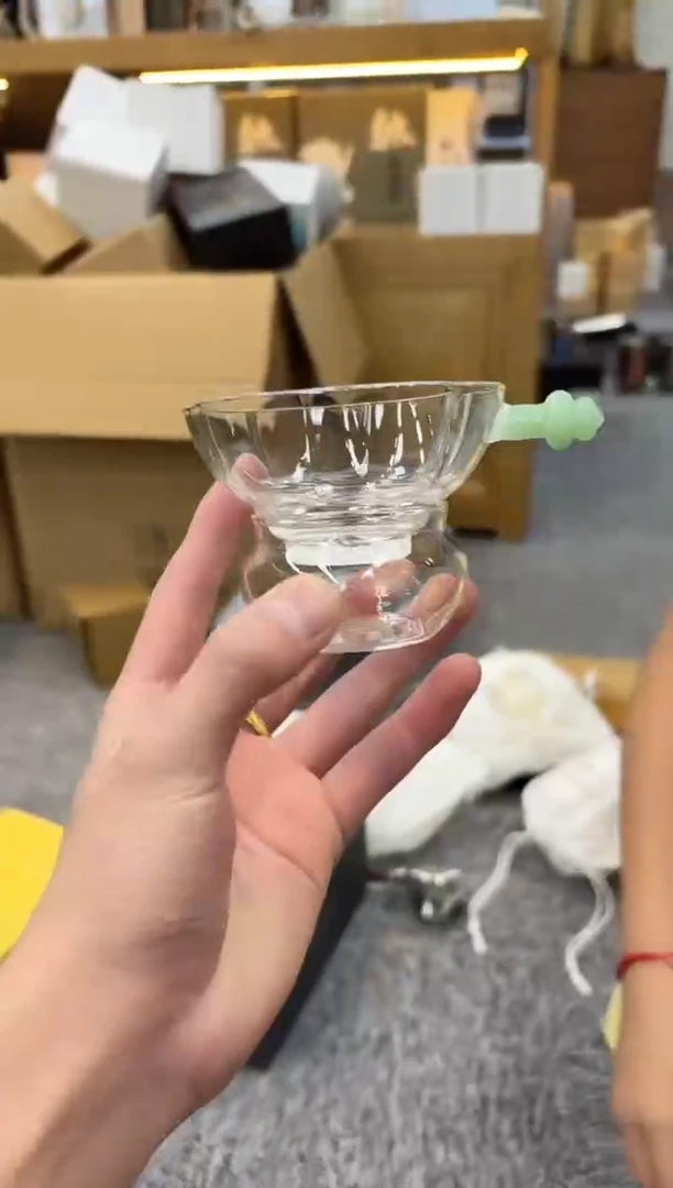 定制款莲花茶漏浅玉