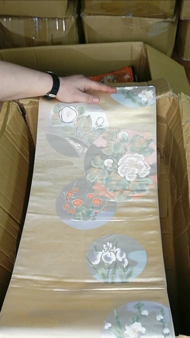 织绣织锦81六通花卉