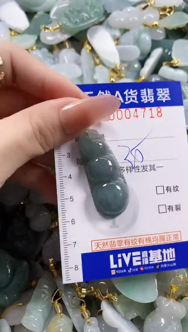 颈饰未镶嵌翡翠天然A货翡翠