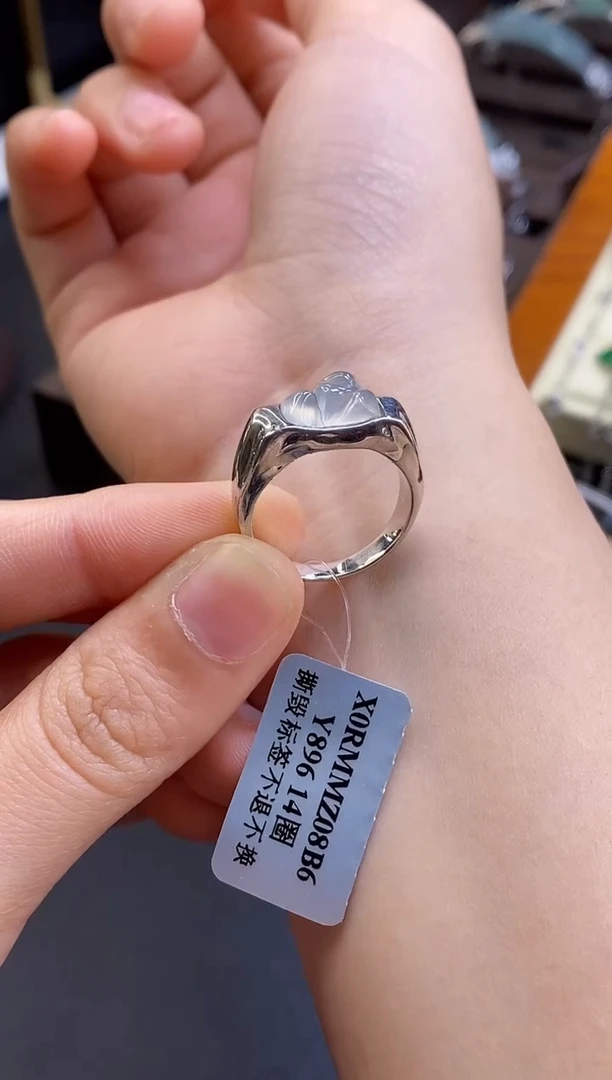 颈饰银S925镶嵌翡翠17721