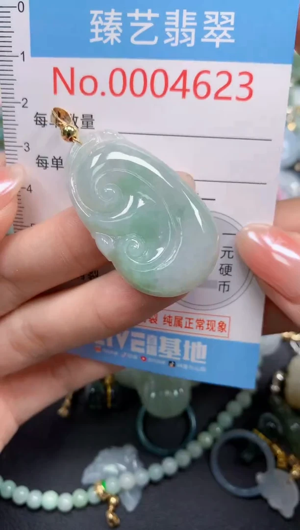 颈饰未镶嵌翡翠4623