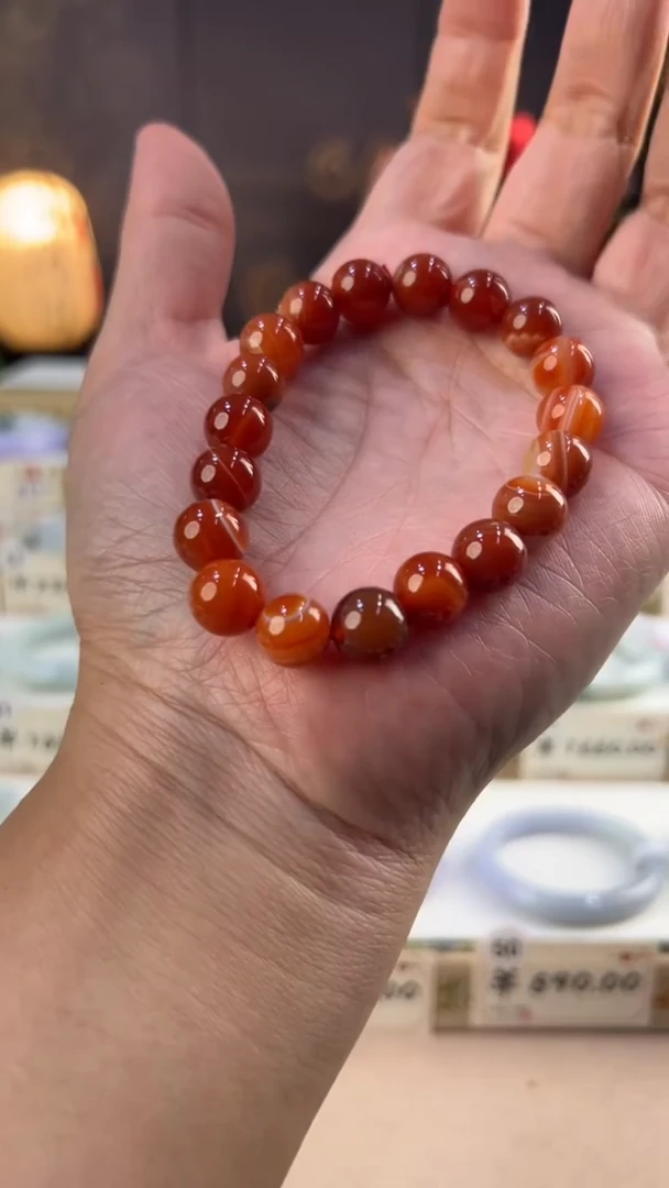 【闪购商品】玛瑙/玉髓手串未镶嵌多样性发货发一件