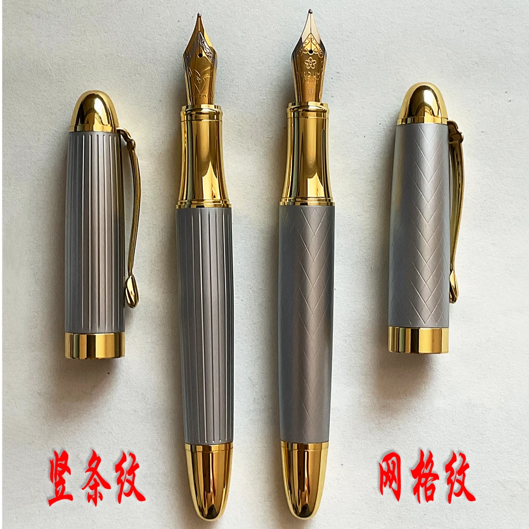 御笔堂YBT-18长刀研35大尖御笔纯铜笔身镀金笔尖