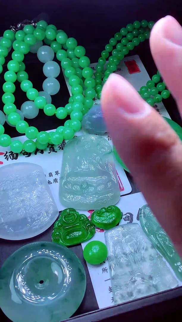 未镶嵌定制翡翠聪*#翡翠毛货定制