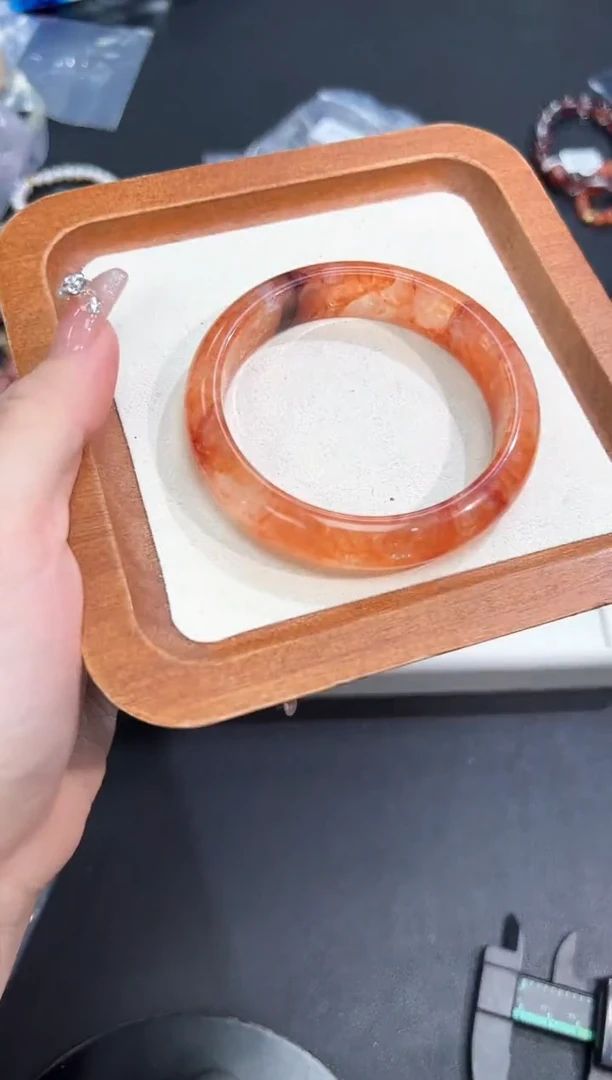 【闪购商品】水晶手镯未镶嵌72d多样性发其一/1条默认微瑕58