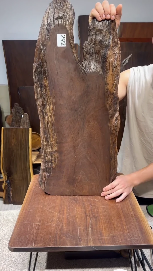风车木（黑檀木）尺寸75*33*4编号292