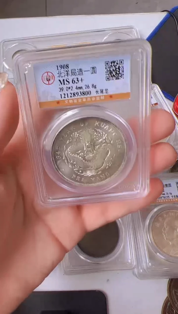 铜懂的买鉴定GB北洋长尾不好别买七天无理由退货不懂别买  工艺品