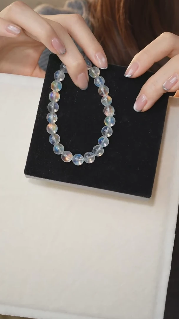 【闪购商品】月光石手链未镶嵌7mm/素圈/