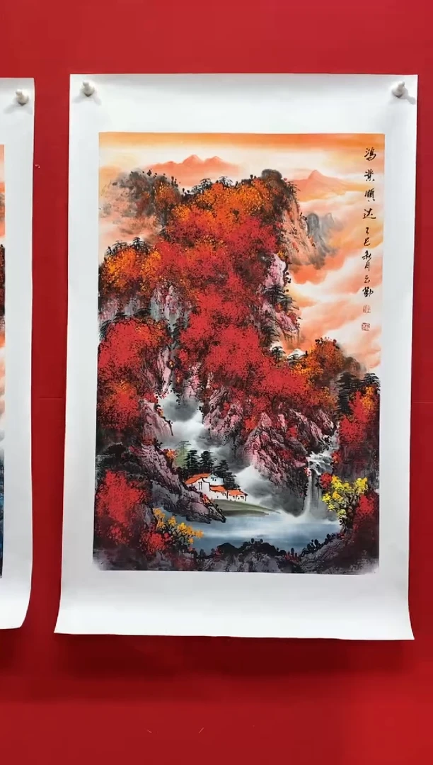 国画国画NYQ杰牛云勤老师作品