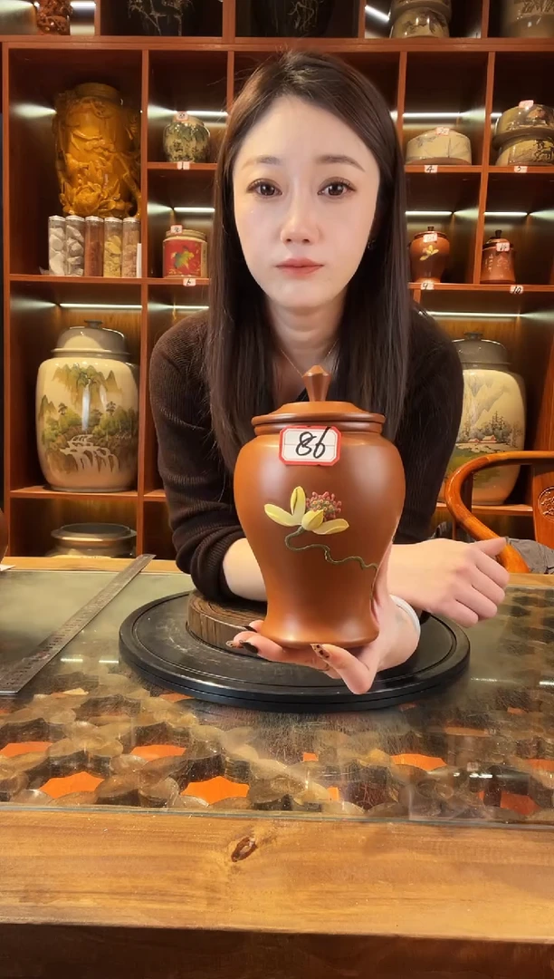 罐云南建水紫陶复烧小茶罐@86
