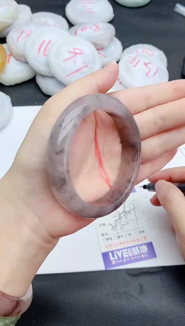 石英质玉手镯未镶嵌124+59/60