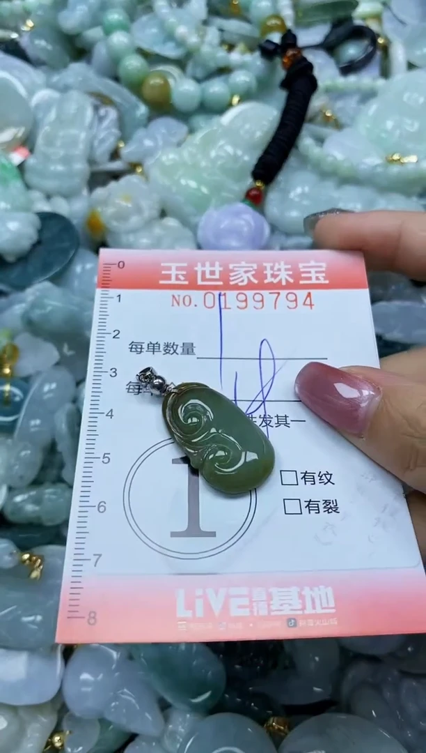 【闪购商品】翡翠颈饰未镶嵌闪购0199794