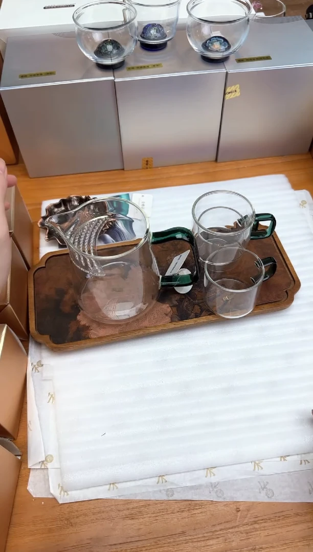 风谜新月茶器墨绿+风迷臻悦杯墨绿