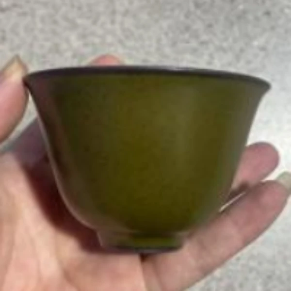 【非遗茶空间】景德镇作品茶叶末杯b  cym02