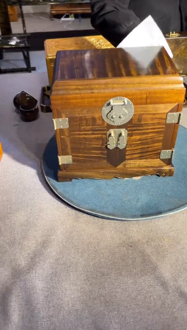 乌木类成套家具乌木官皮箱 8