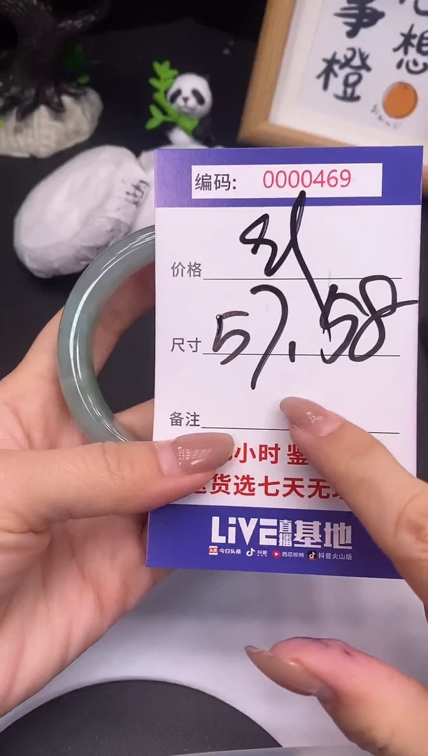 未镶嵌手镯翡翠0000469