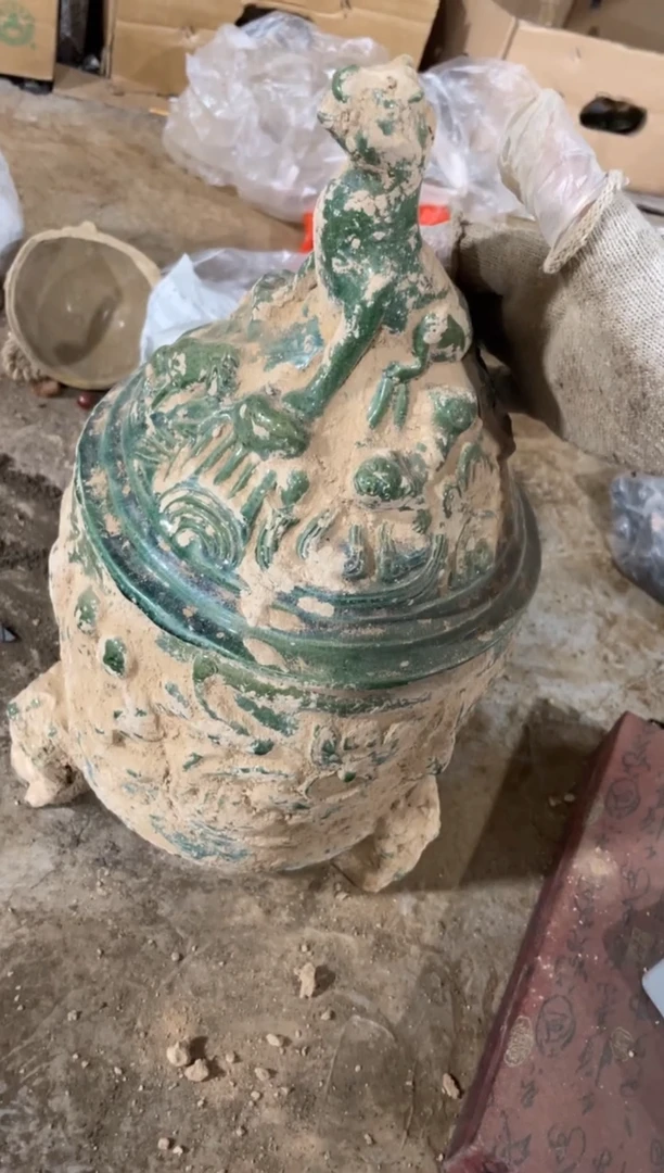 瓷片手工，手绘，瓷器