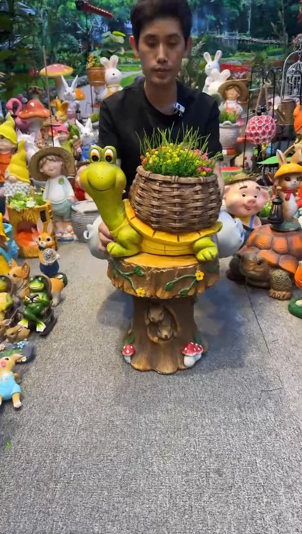 无花朵花园庭院摆件&002&