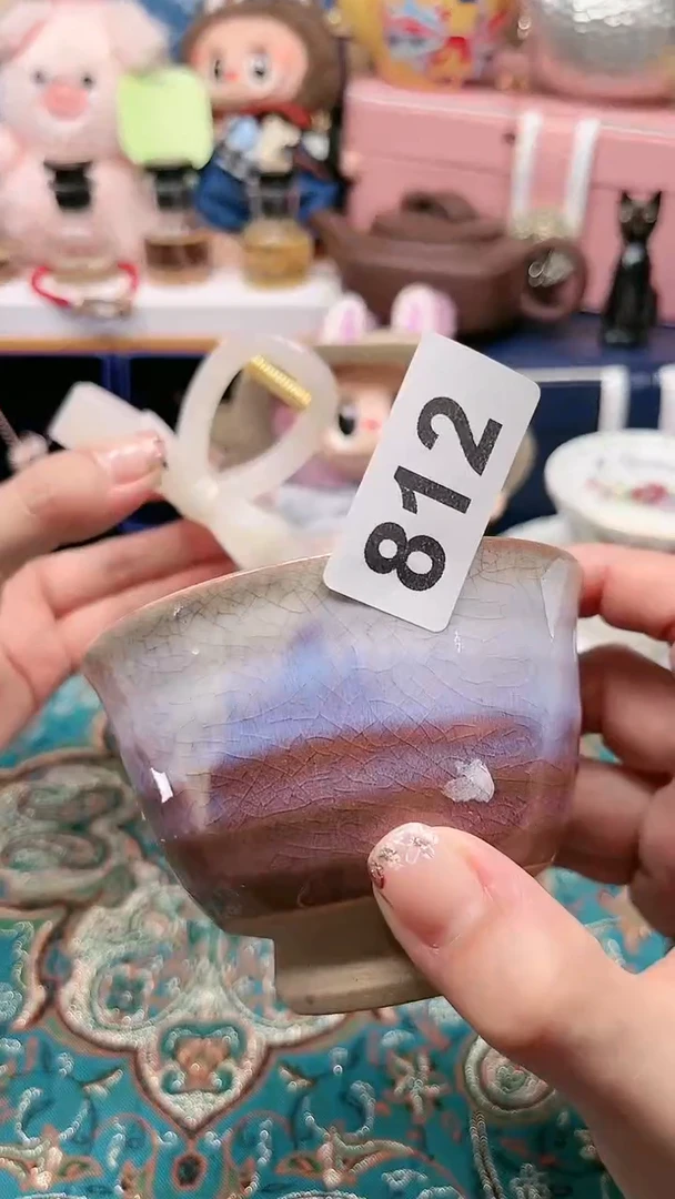 瓷片瓷片柴窑烧制半手工多人