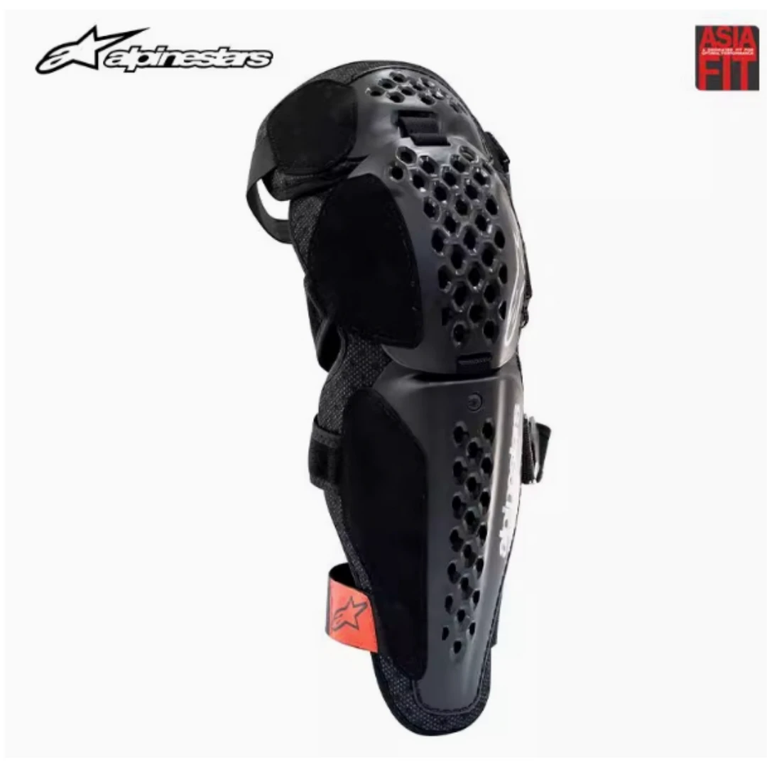 a星摩托车骑行护膝防摔护具加长护胫骨越野机车装备摩托护膝