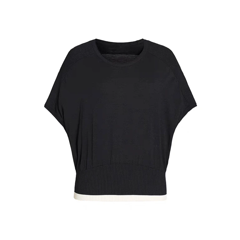 夏季新款桑蚕丝亲肤透气螺纹收口无袖衫【89017】【274】