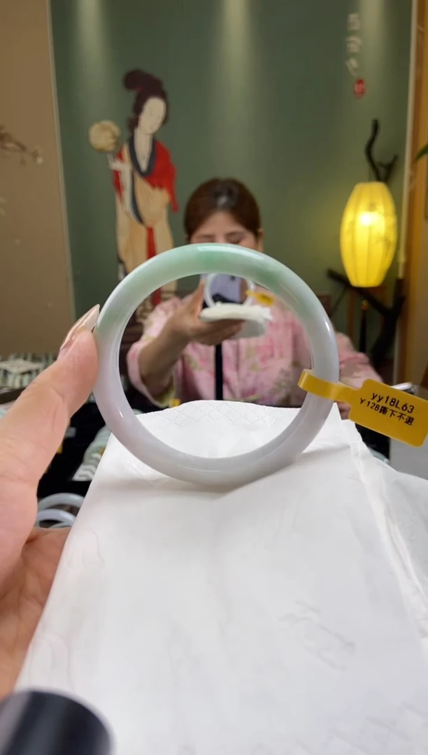 翡翠手镯未镶嵌63.3圈口x