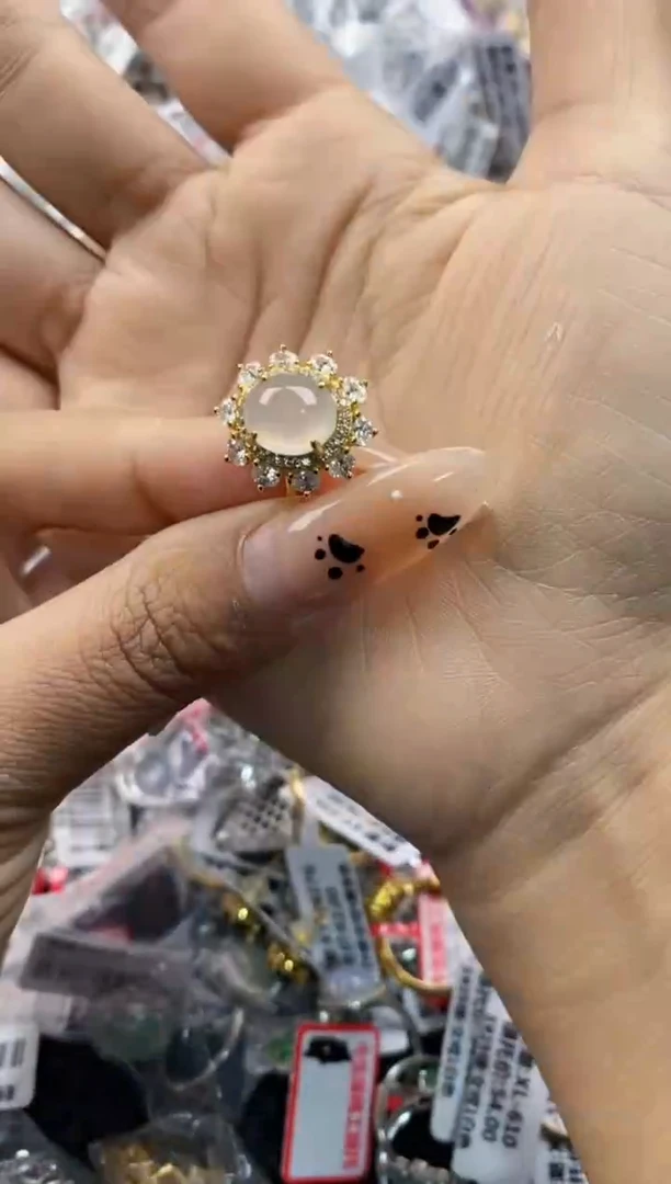 翡翠戒指银S925镶嵌1111111    1