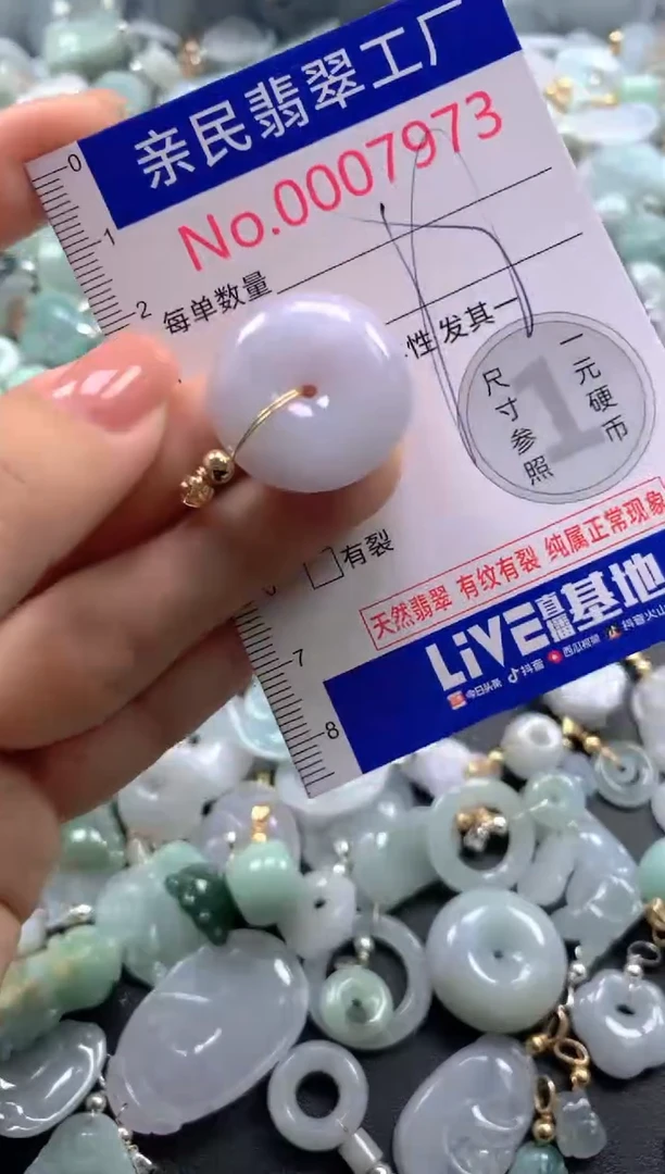 颈饰未镶嵌翡翠7973