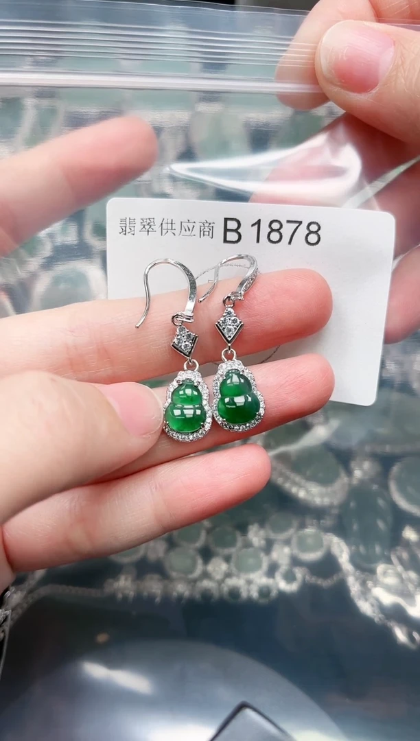 【闪购商品】翡翠颈饰未镶嵌赠皮绳1878