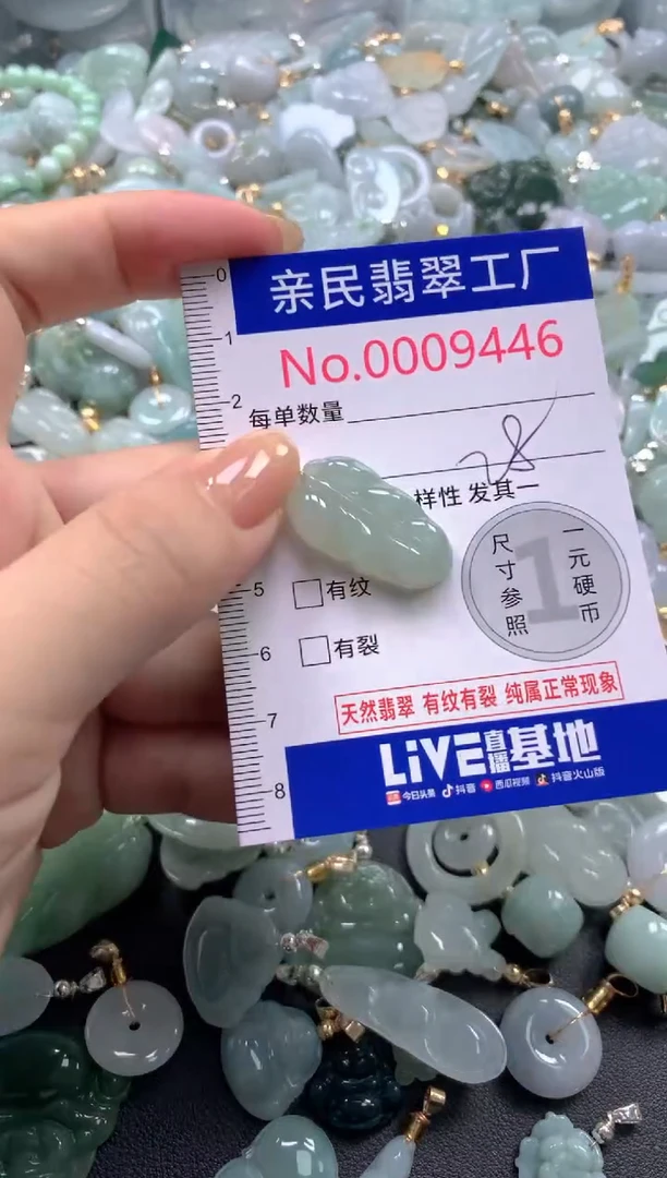 颈饰未镶嵌翡翠9446