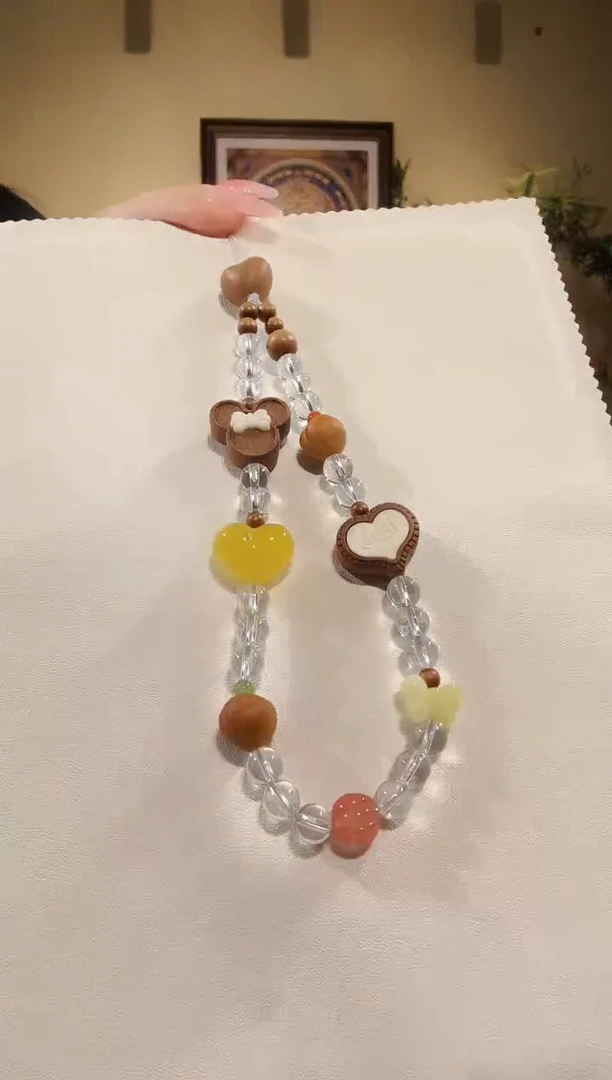 颈饰未镶嵌水晶挂件