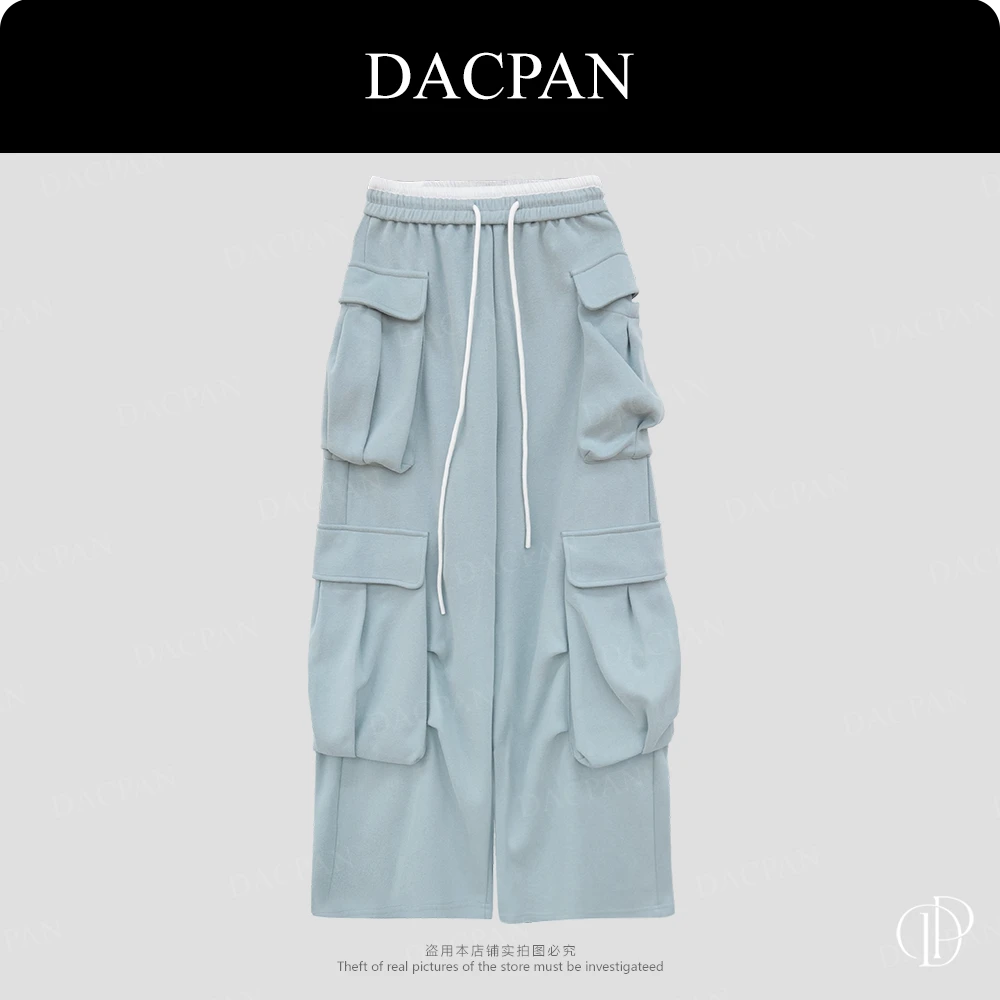 DACPAN-“一件穿搭”拼接腰头多口袋工装裤2025/盼·PP 2818