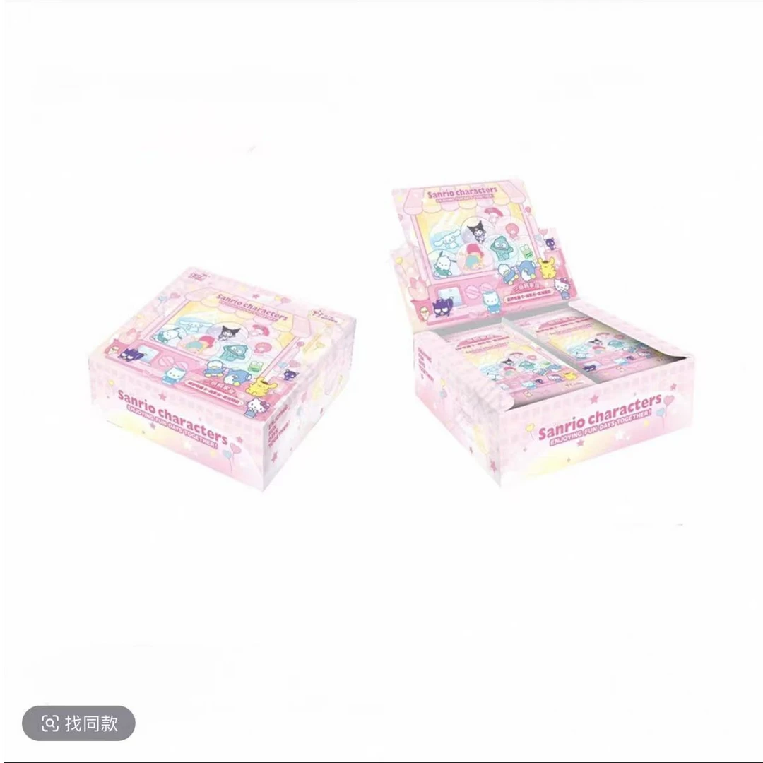 【毛毛·玩法】卡游三丽鸥糖霜秘境收藏卡片