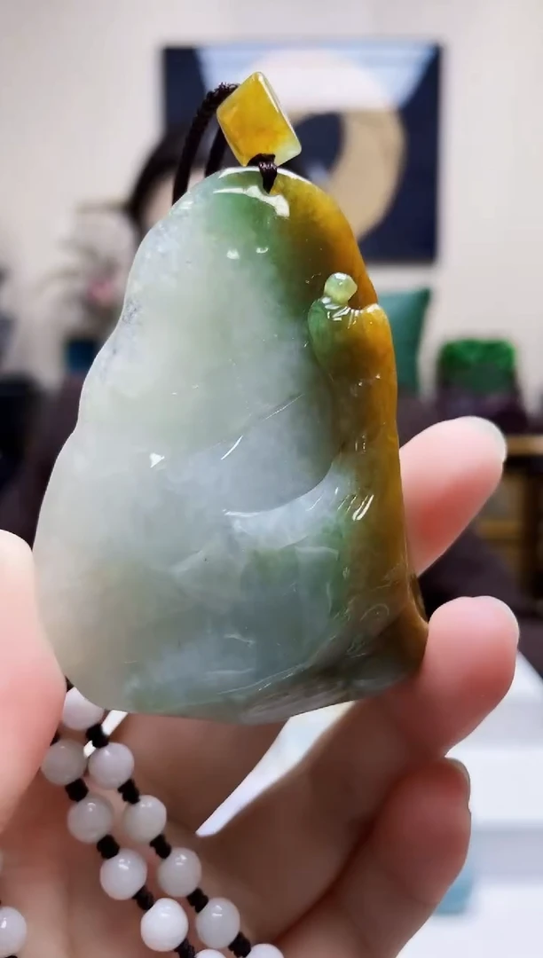 未镶嵌定制翡翠吊坠8