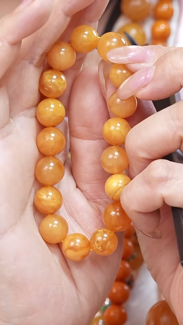 蜜蜡颈饰未镶嵌7965天然蜜蜡珠宝奇石云端妖孽全部保真