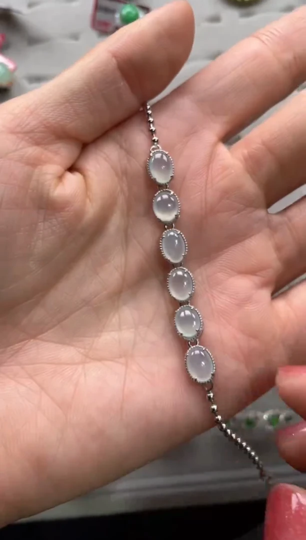 【闪购商品】翡翠戒指银S925镶嵌33333333   6