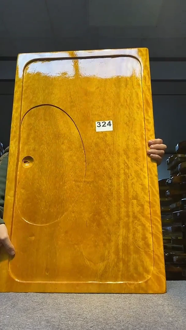 实木原木茶盘 一物一拍(不含配件）