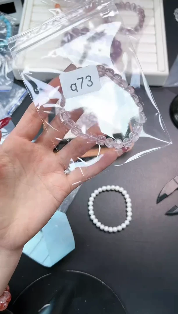 【闪购商品】水晶手串未镶嵌73q多样性发其一/1条默认微瑕