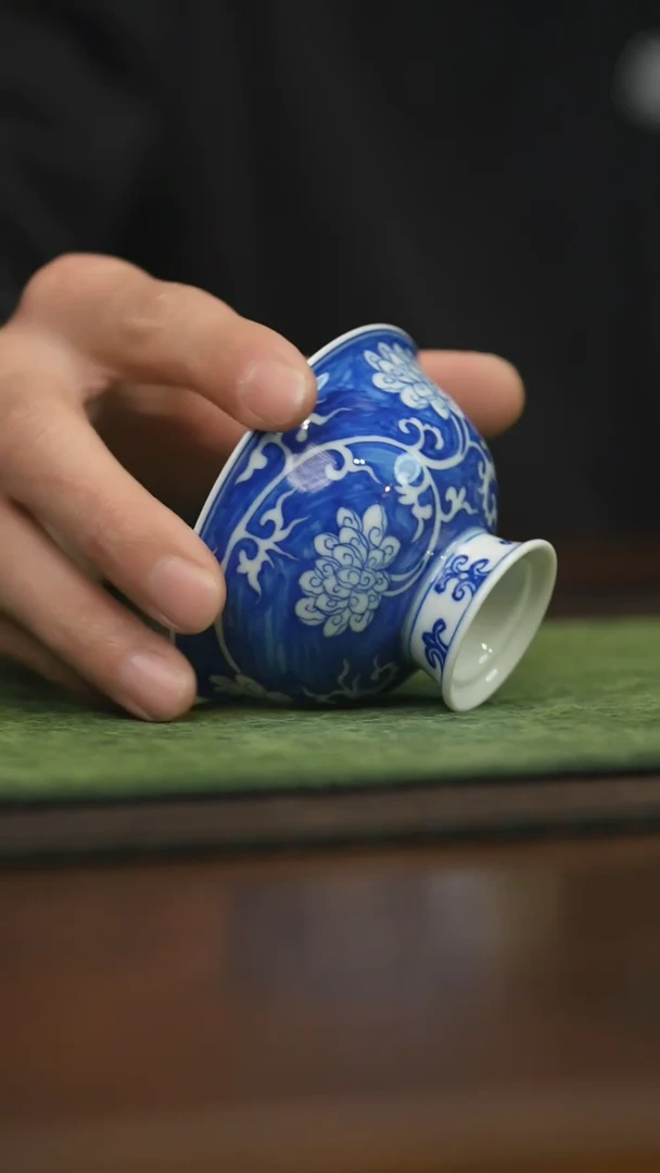 【闪购商品】杯柴窑青花破价福利