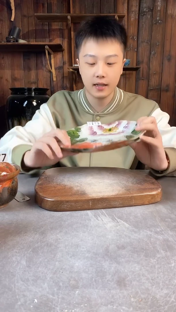 碗023瑕，手工手绘，超值陶瓷