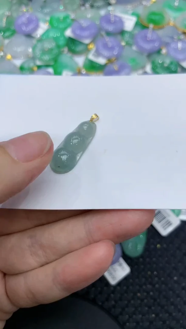 【闪购商品】翡翠颈饰18K金镶嵌111111111111