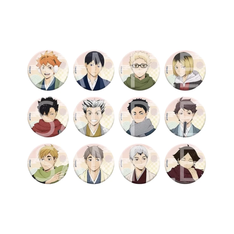 【呱唧】日谷排球少年 冬季和服吧唧盲盒（默认代拆）