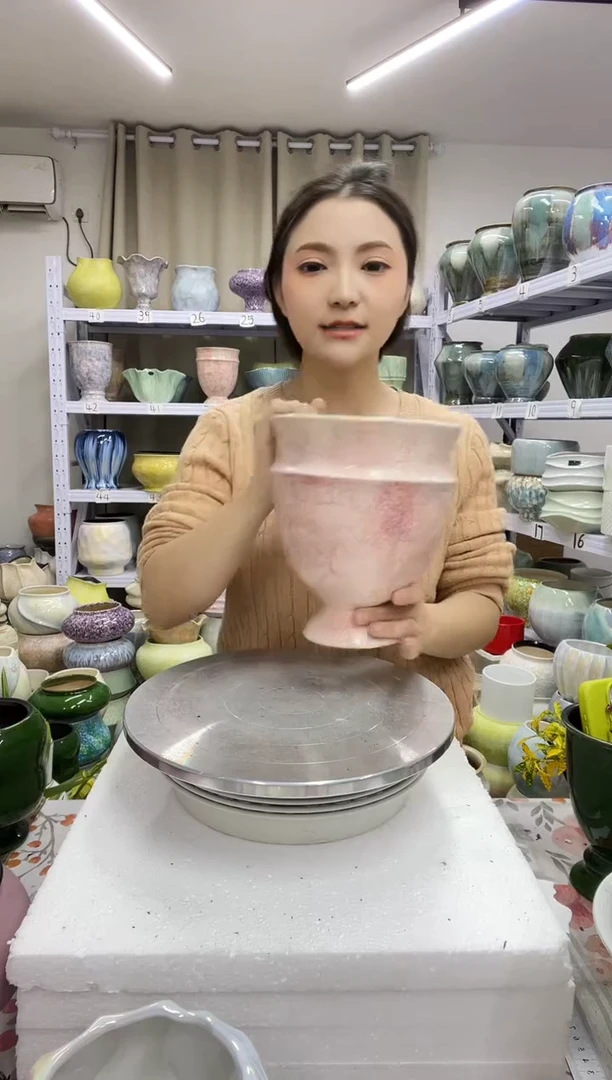 12.30陶瓷花盆直播链接高.   20   口15