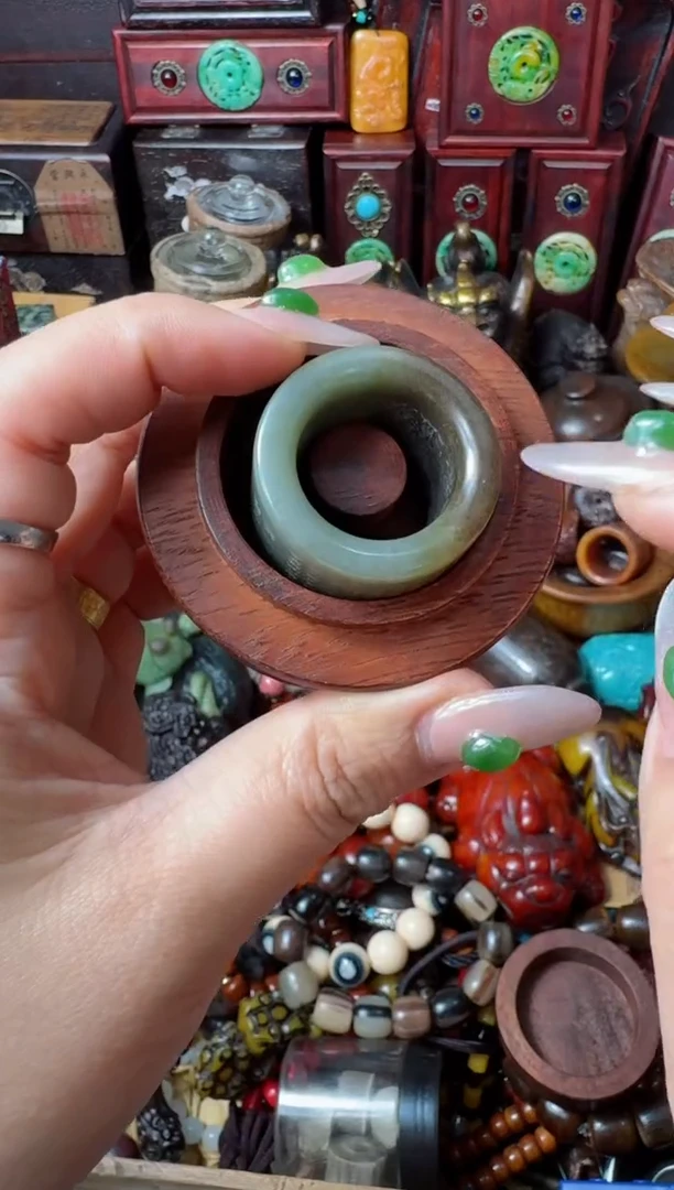 【闪购商品】木扳指盒主播推荐：一物一拍，讲解为准！