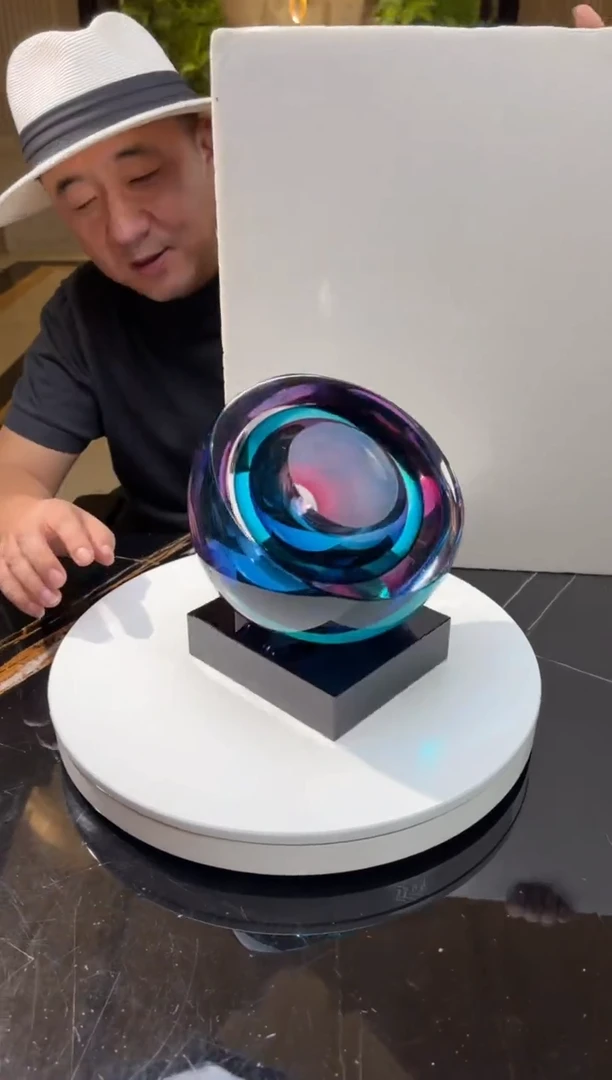 【闪购商品】茶宠光之回声AJ06015+14*16黑底座