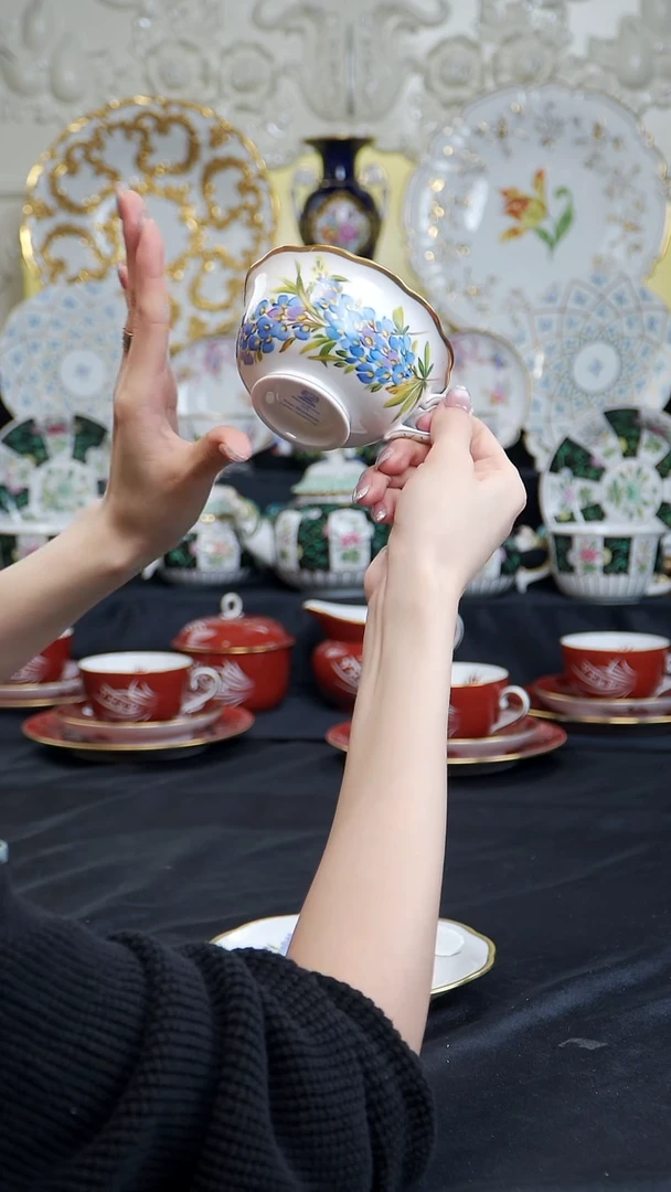 骨瓷婷婷中古器物如图所示38