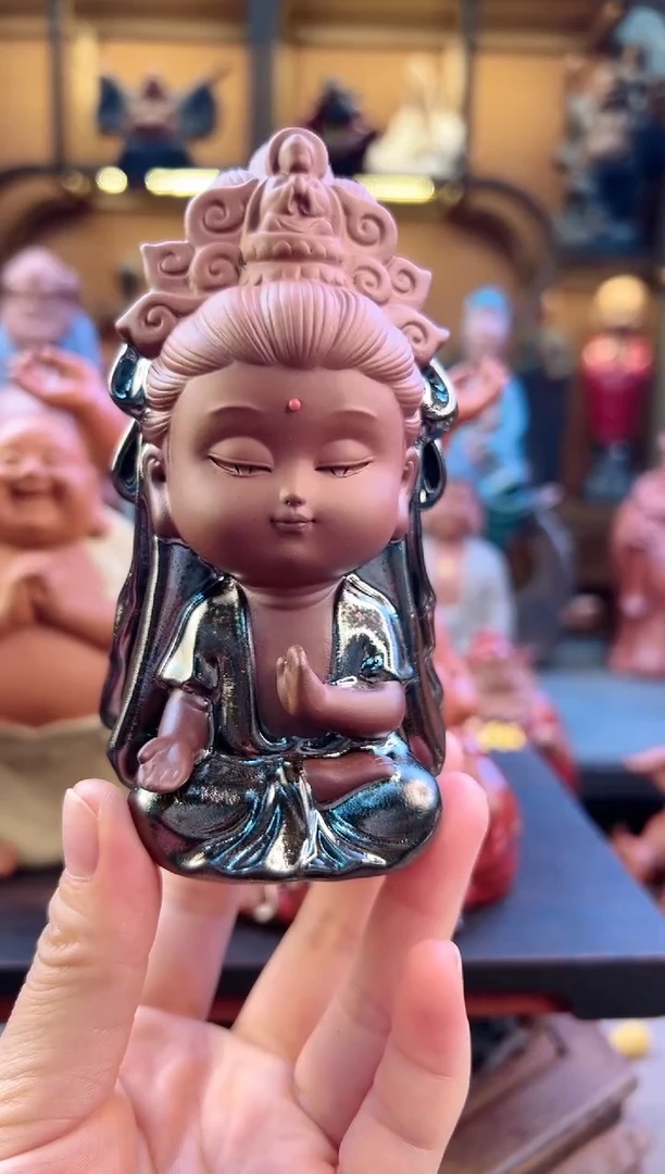 紫砂茶宠器闵茶宠摆件