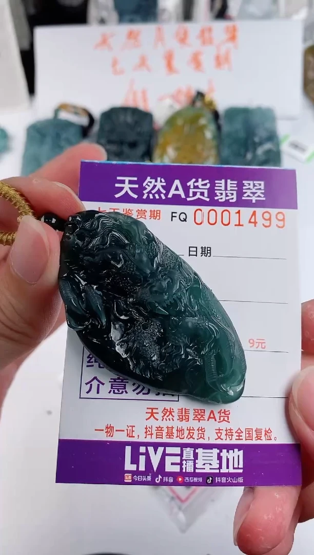 颈饰未镶嵌翡翠