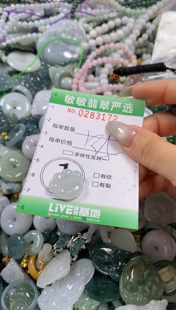 翡翠未镶嵌颈饰闪购0283172