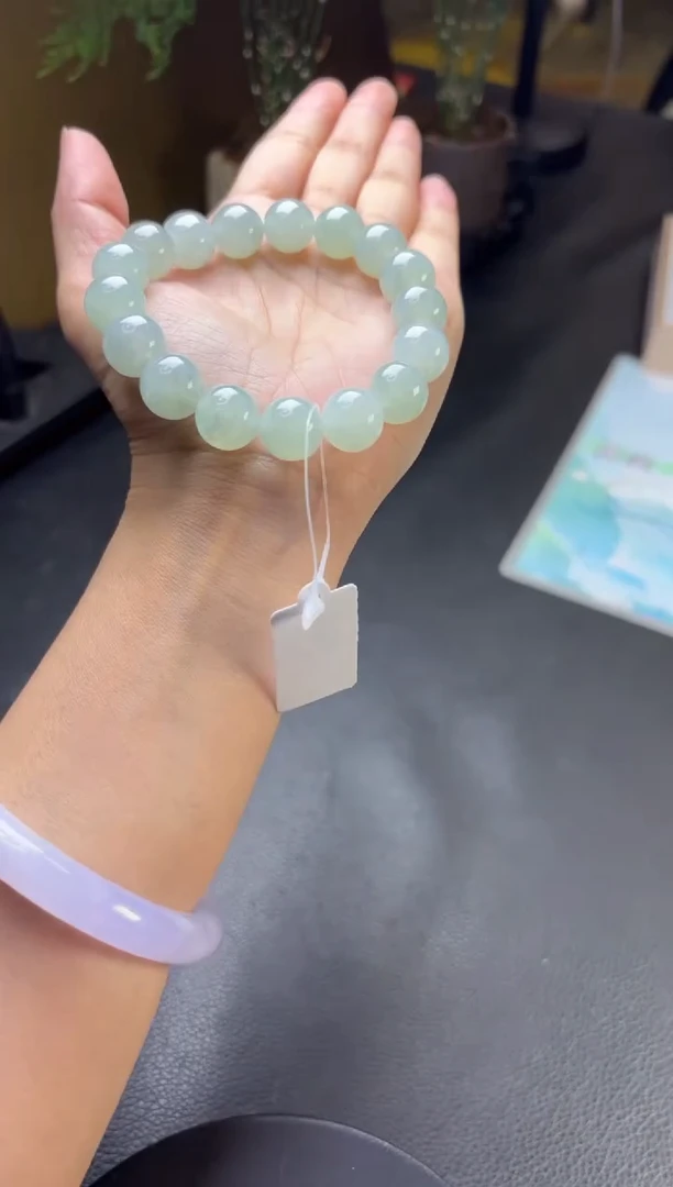 未镶嵌挂件翡翠发一件CH212